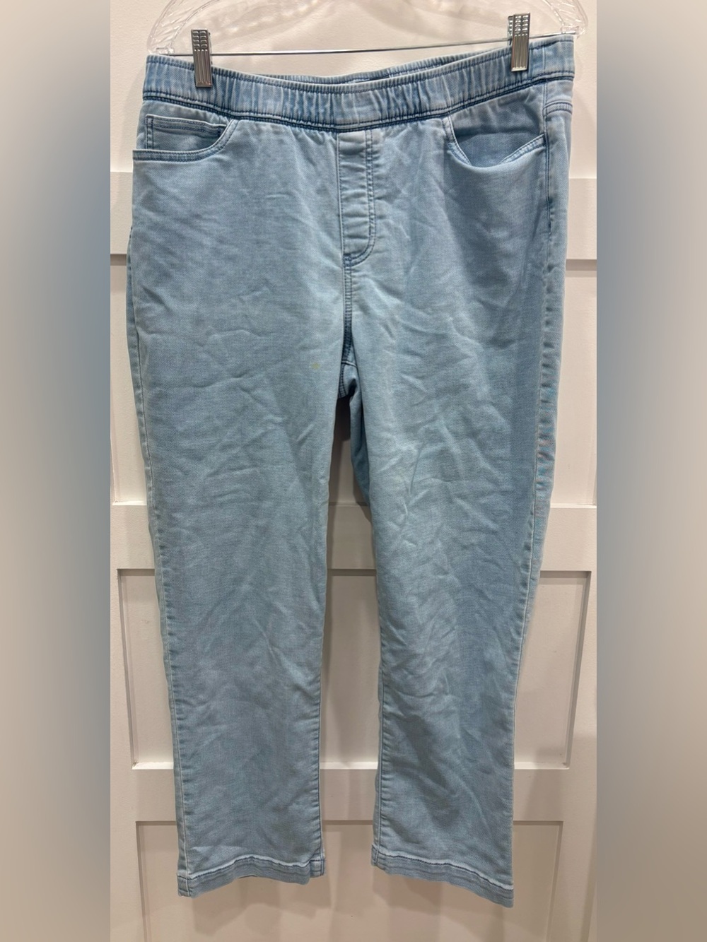 J. Jill pureJill Denim Light Blue Cropped Stretch Jeans